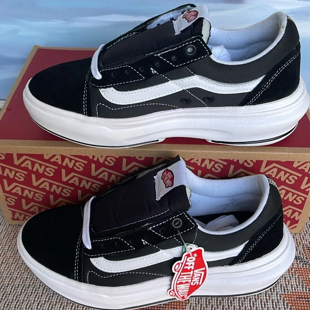 Vans WMNS Oid Skool Over Black/White VN0A7Q5EBA2 Sneakers Platforms
